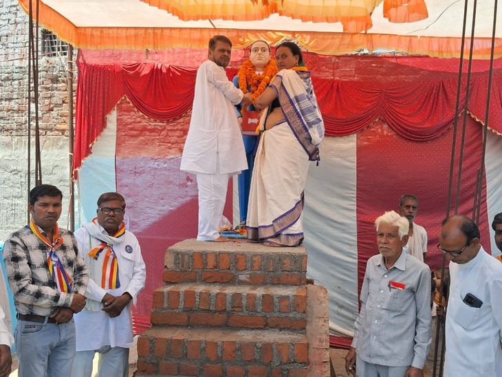 Bilhaur Ambedkar Jayanti Celebrated | Congress Usha Rani Kori Program
