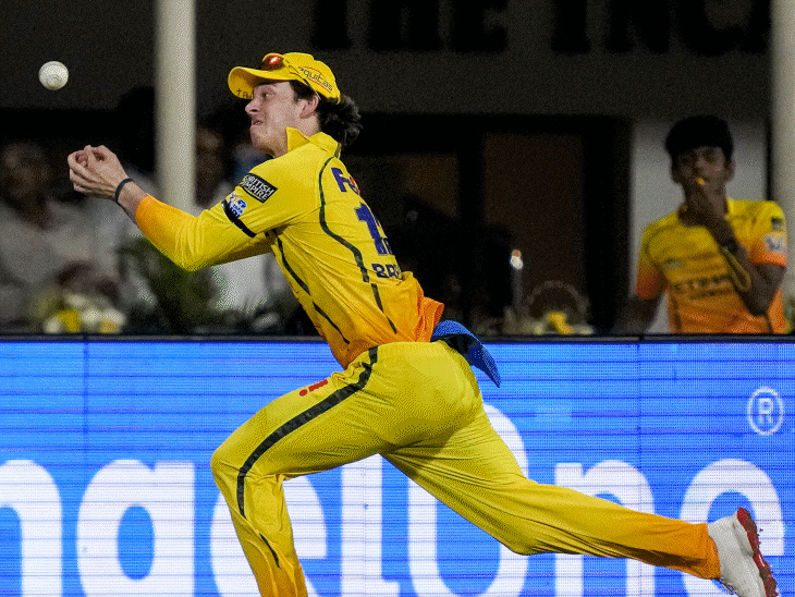 सैमसन से चूकी बल्ला, त्यागी की गेंद पर बोल्ड हुए: रघुवंशी-रहाणे का कैच, नूर के 3 विकेट ने पलटा मैच; क्षणों