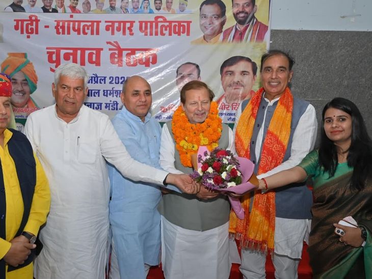 Arvind Sharma Claims Triple Engine Government in Sampla Municipal Elections