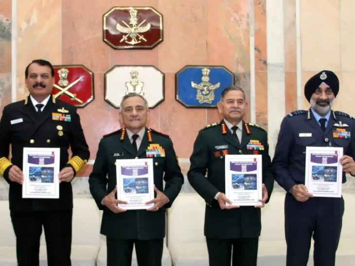 पाकिस्तान-चीन के खिलाफ तीनों सेनाओं की दो संयुक्त कमान:तीन थियेटर कमान का ब्लू प्रिंट तैयार; वाइस CDS का पद भी बनेगा