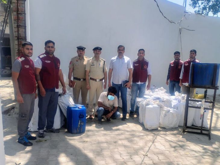 Faridabad Fake Harpic Factory Busted, Worker Arrested | Haryana News