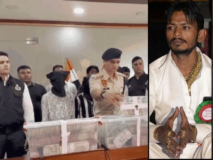 गुरुग्राम से बॉलीवुड तक ठगी करने वाले गुजराती की कहानी:चौथी पास, एक्ट्रेस से चौथी शादी की, कांग्रेस से चुनाव लड़वाया; PM नाम से होटल भी