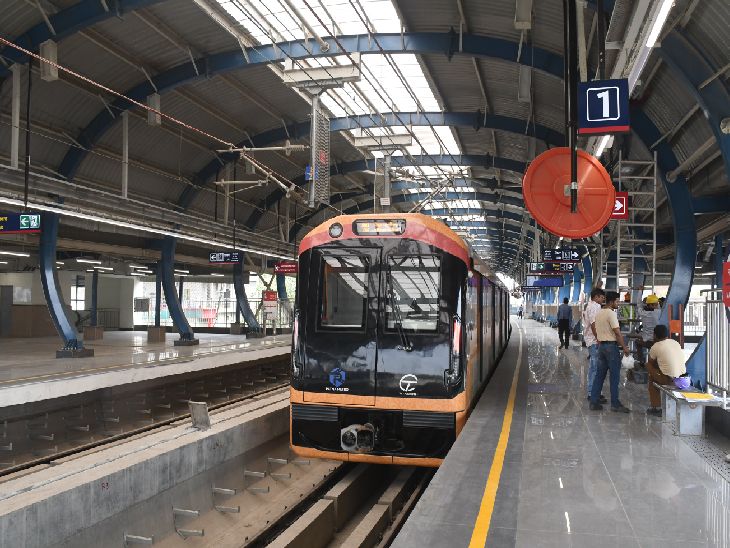 Metro will soon run on the 2.75 km stretch between Bhootnath and Malahi ...