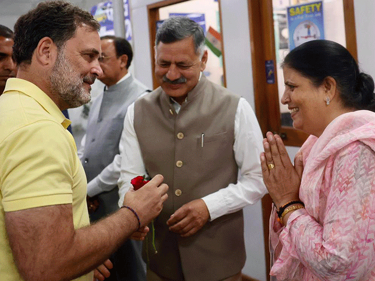 राहुल गांधी कांगड़ा के गुप्त गंगा पहुंचे:  पंजाब-J&K और हिमाचल के जिलाध्यक्ष को ट्रेनिंग देंगे, 10 दिन से चल रहा प्रशिक्षण शिविर – Kangra News