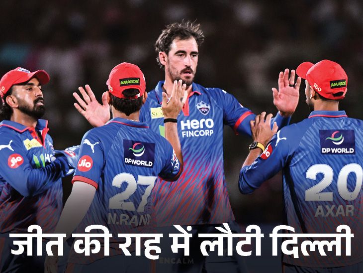 आईपीएल गणित: चौथी जीत के साथ छठे नंबर पर पहुंची दिल्ली: राजस्थान चौथे पर बरकरार, प्लेऑफ की रेस में बने रहने के लिए खेलेंगी चेन्नई-मुंबई