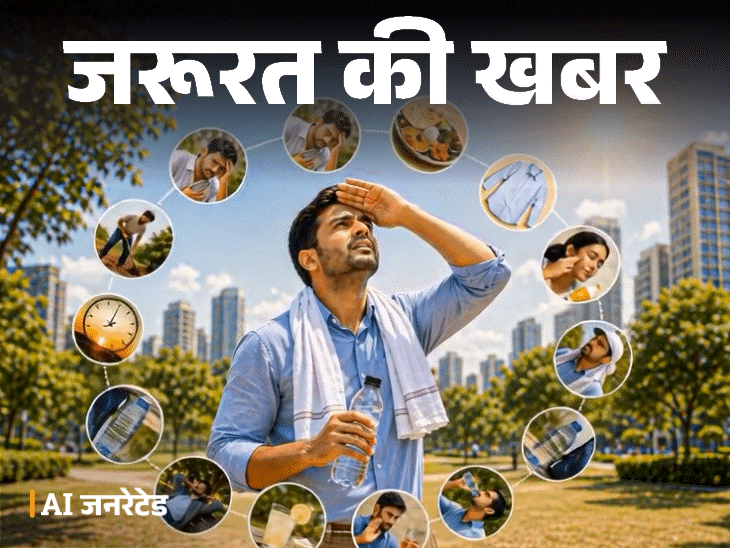 भीषण गर्मी: बाहर काम करने वालों के लिए खतरे और बचाव के उपाय - HeadlinesNow Hindi News