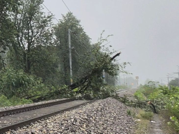 Sudden Storm Paralyzes Rishikesh: Rafting Halted, Trains Delayed, Power Cut — image 1