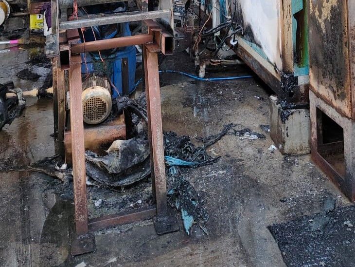 Faridabad Factory Fire: Industrial Equipment Damaged By Short Circuit