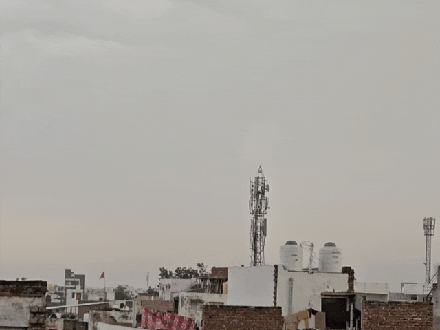 Bharatpur Clouds Darkness Cold Winds Lightning Hailstorm Warning 2026