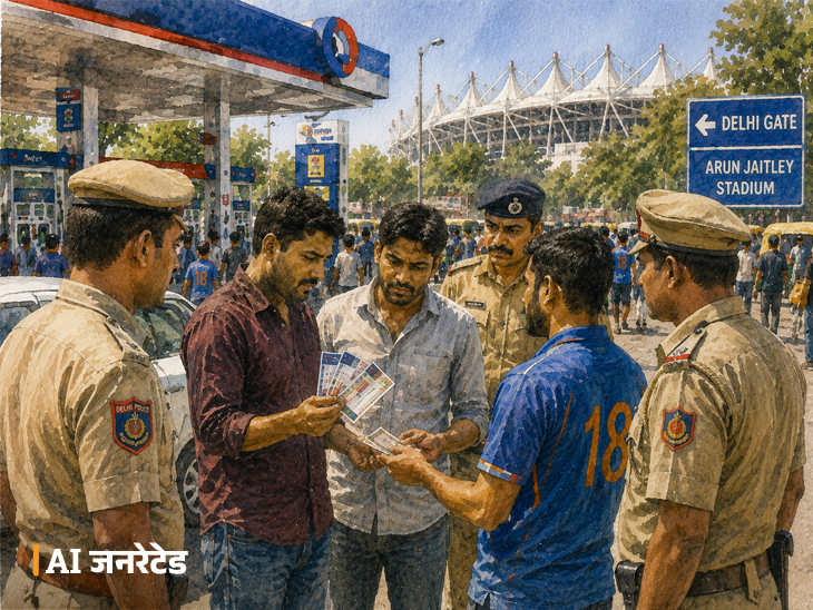 आईपीएल टिकट ब्लैक करने वाला गिरोह गिरफ्तार: 3 आरोपी टिकट बेचने के लिए हवाई जहाज से सभी जगहों पर जाते थे; फ्री पास 20 हजार रुपये में बेचे गए।