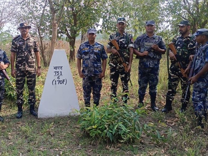 SSB & Nepal APF Joint Patrol | India-Nepal Border Security