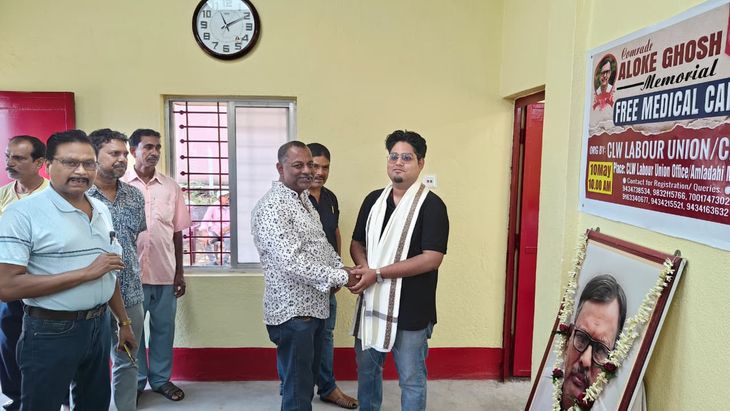 Permanent free health check-up camp started in Chittaranjan