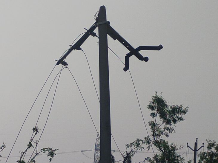 Bulandshahr 11kV Line Down | Gangraul Village Power Outage Danger