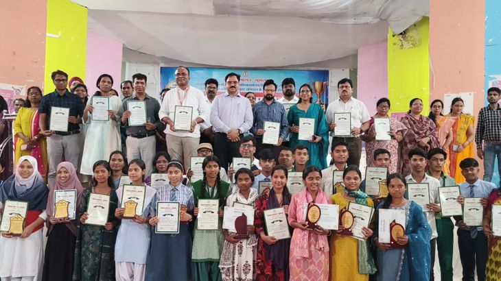 Meritorious students who topped the JAC board across the state were ...