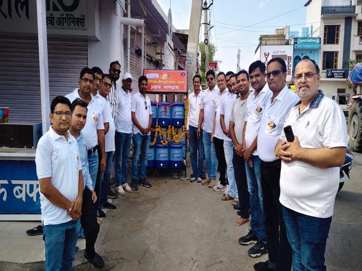 Cold drinking water service started in front of the court