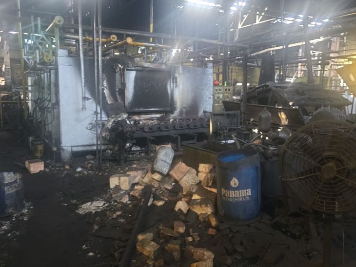 Faridabad Company Fire: Machine Panel Short Circuit; All Employees Safe