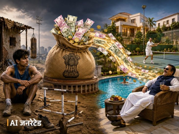 रिपोर्ट: खिलाड़ियों का पैसा अधिकारियों की खेल सुविधाओं पर खर्च: स्विमिंग पूल और टेनिस कोर्ट का निर्माण; एनएसडीएफ का गठन ओलंपिक पदक विजेताओं को तैयार करने के लिए किया गया था