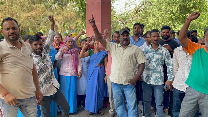 Employees boycott work, ward in-charge accused of hitting a female ...