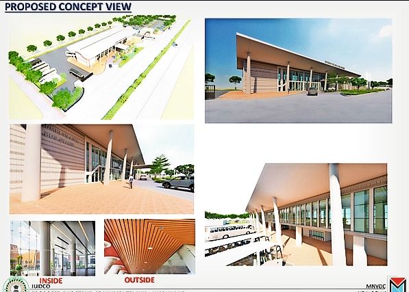 A modern bus terminal will be built at a cost of Rs 21.32 crore.