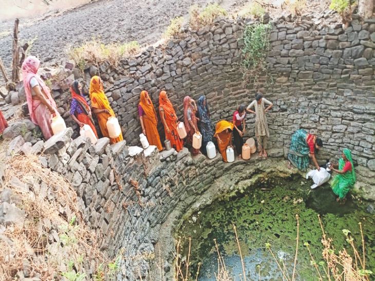 Rural population is thirsty for water...