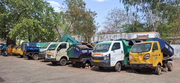 Garbage vehicles will receive 1 litre less diesel, saving ₹5 lakh per ...