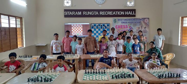 Chess Summer Camp inaugurated at Sitaram Rungta Recreation Town Hall Club