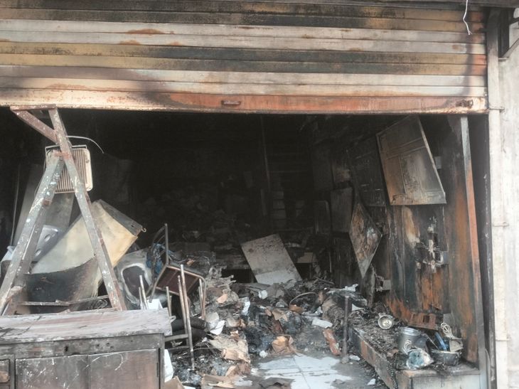 Nimbahera Electric Shop Fire | Millions Damaged by Short Circuit