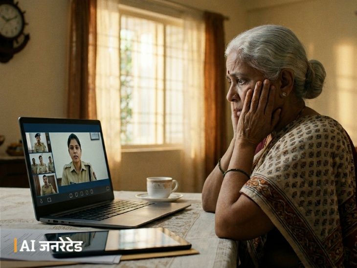बेंगलुरु में बुजुर्ग महिला से ₹24 करोड़ की ठगी:  5 महीने तक डिजिटल अरेस्ट रखा; मुंबई समेत 3 जगहों से 5 आरोपी गिरफ्तार