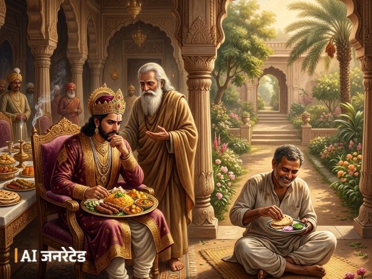 King Learns Duty Over Burden: Saints Teachings for Peace