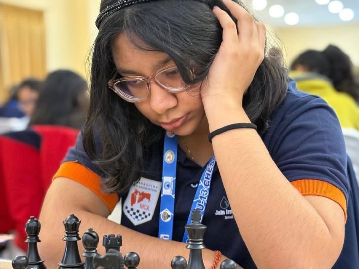 मायशा परवेज ने कॉमनवेल्थ यूथ रैपिड चेस चैंपियनशिप जीती:  अंडर-14 गर्ल्स कैटेगरी में पहले स्थान पर रहीं, लगातार 5 मैच जीते