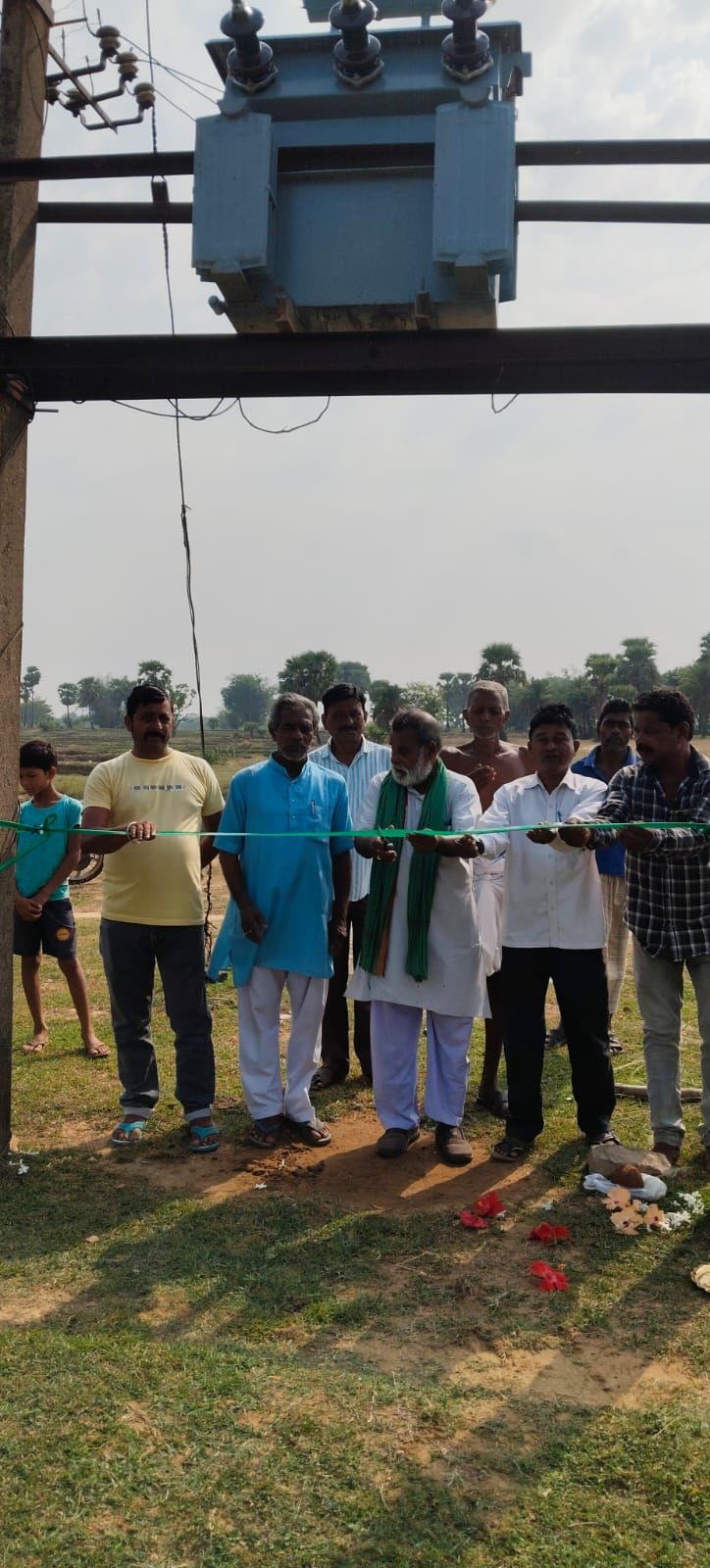 A new 63 KVA transformer was installed in Raghunathchak.