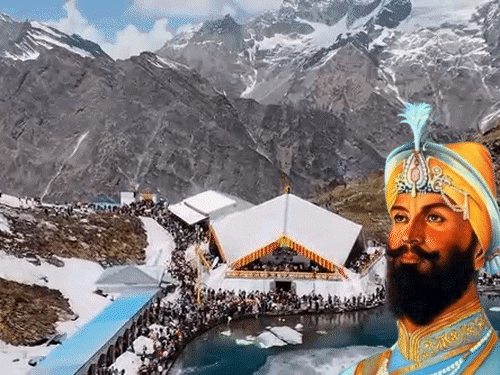 उत्तराखंड के बर्फीले पहाड़ों में छिपी थी गुरु की तपस्थली:  एक ग्रंथ, एक फौजी और 100 साल की खोज से मिला हेमकुंड साहिब – Chamoli News