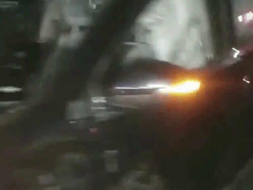 जालंधर के चुनमुन चौक पर दो कारों की टक्कर:  एयरबैग खुलने से बची चालकों की जान, पुलिस की मौजदगी में हुआ आपसी समझौता – Jalandhar News