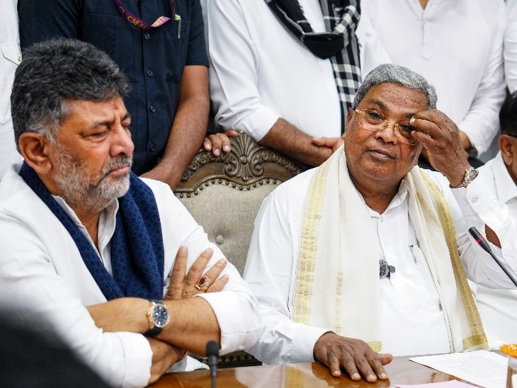 कर्नाटक CM सिद्धारमैया का इस्तीफा मंजूर:कांग्रेस हाईकमान से मिलने दिल्ली पहुंचे; शिवकुमार की शपथ अगले हफ्ते संभव, कैबिनेट में होंगे 4 डिप्टी सीएम