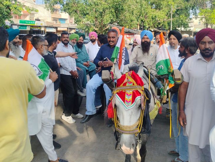 पेट्रोलियम की बढ़ी कीमतों पर कांग्रेस का प्रदर्शन:  खच्चर रेहड़ों के साथ केंद्र व राज्य सरकार के खिलाफ निकाला मार्च, बोले- महंगाई से जीना मुश्किल – Jagraon News