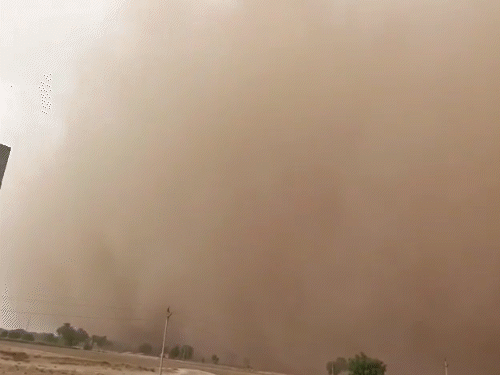 Suratgarh Rain Relief | Temp Drops 9 Degrees After Dust Storm