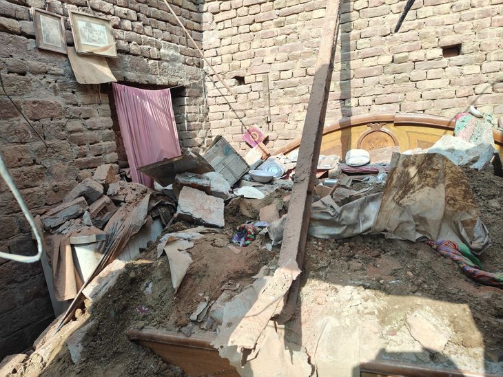 अबोहर में बारिश-आंधी से मकान की छत गिरी:  दो सगे भाई मलबे में दबे, एक गंभीर रूप से घायल – Abohar News