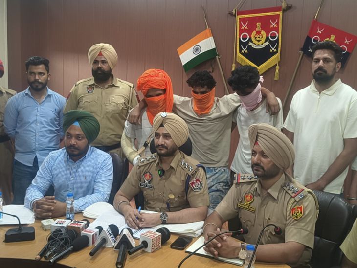 जगराओं ज्वेलर्स लूटकांड का खुलासा:  तीन आरोपी गिरफ्तार, लूटे गए गहने बरामद, मोगा में बाइक लूटने की कबूली वारदात – Jagraon News