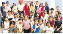 Children are learning skills in free summer training camps.