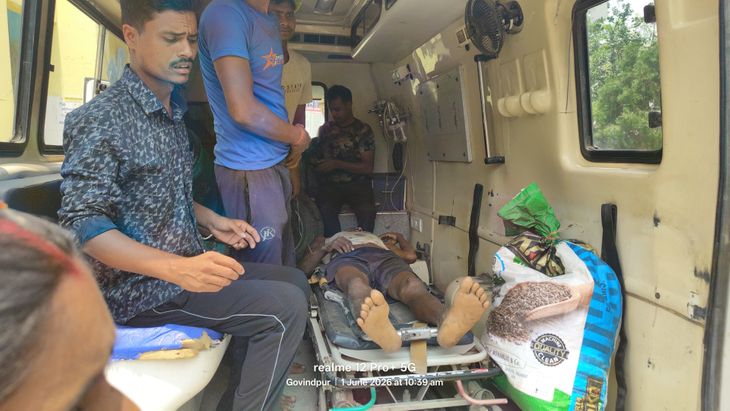 Laborer injured after falling from tree, referred to higher center
