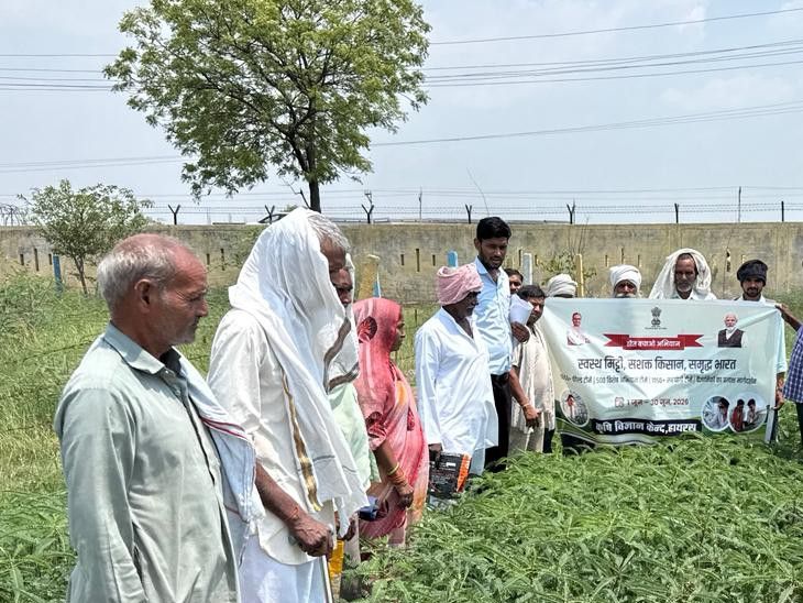 Hathras Khet Bachao Abhiyan Boosts Soil Fertility | Dhecha Farming Benefits