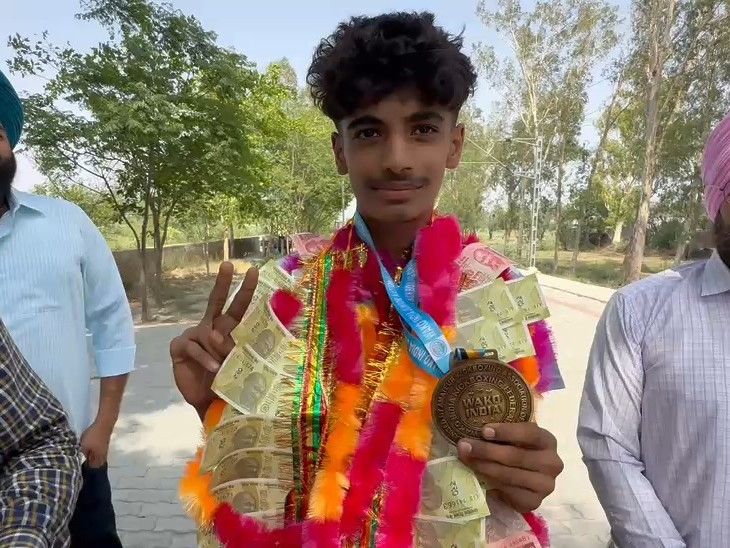 फाजिल्का के प्रयाग कंबोज ने जीता नेशनल गोल्ड:  किक बॉक्सिंग चैंपियनशिप में जीत, इटली में इंटरनेशनल के लिए चयन – Fazilka News