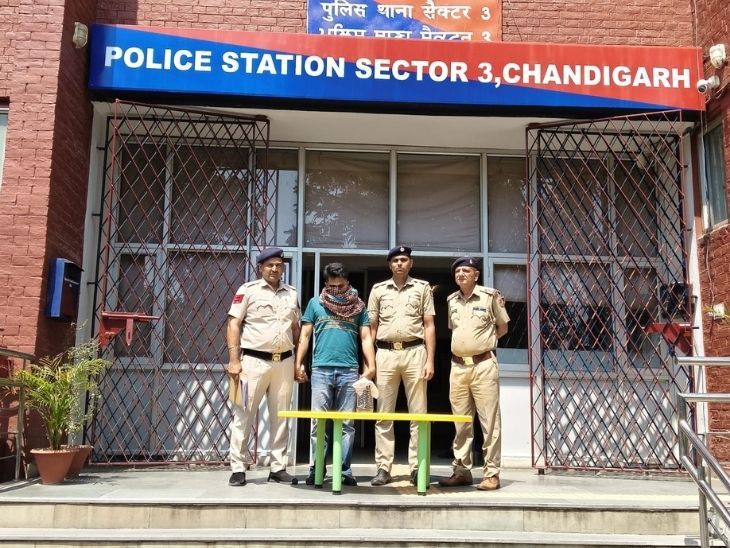 चंडीगढ़ में युवक चीनी पिस्तौल समेत अरेस्ट:  पुलिस को देखकर भागने लगा था युवक; 5 कारतूस भी किए बरामद – Chandigarh News