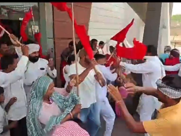 फाजिल्का में भट्ठा मजदूर यूनियन के सम्मेलन में बवाल:  दो गुटों में चलीं लाठियां, तीन घायल; चुनाव को लेकर हुआ विवाद – Fazilka News