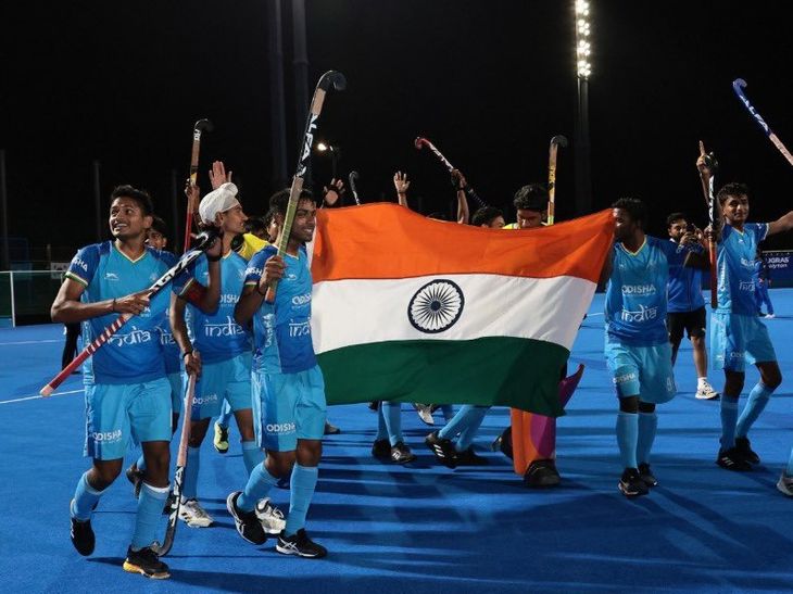 भारत ने तीसरा U-18 हॉकी एशिया कप जीता:  जापान को 4-1 से हराया; आशीष की लगातार दूसरी हैट्रिक; महिला टीम को ब्रॉन्ज मिला