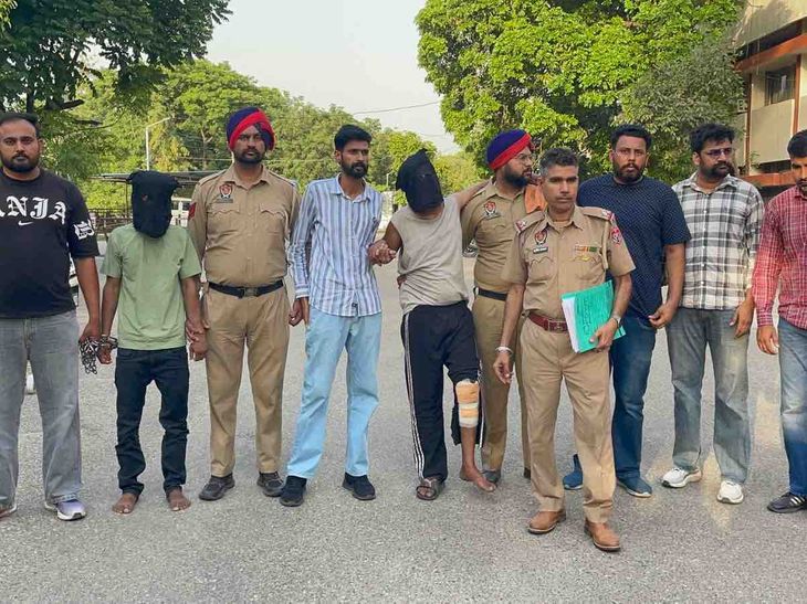 रूपनगर में लॉरेंस-गोदारा गैंग के 2 शूटर गिरफ्तार:  स्कैन सेंटर पर 12 गोलियां बरसाईं थी; पिस्तौल, कारतूस और बाइक बरामद – Ropar (Rupnagar) News
