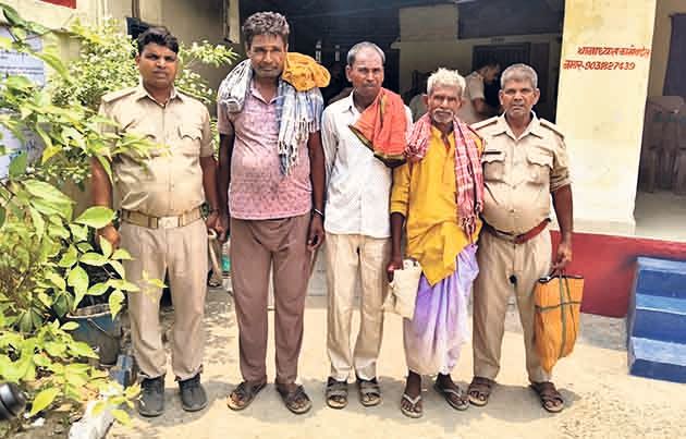 Police raid a liquor distillery operating at a crematorium, seizing 90 ...