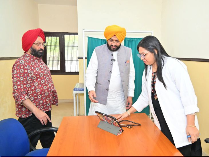कैबिनेट मंत्री सौंद ने खन्ना क्लीनिकों का किया दौरा:  मरीजों से की बातचीत, कांग्रेस के दावों को नकारा; AI वीडियो पर कानूनी कार्रवाई की चेतावनी – Khanna News