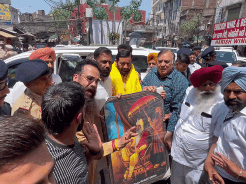 लुधियाना पहुंचे हरियाणा के CM नायब सिंह सैनी:  श्री ज्ञान स्थल मंदिर में विधवा राशन वितरण समारोह में कर रहे शिरकत, – Ludhiana News