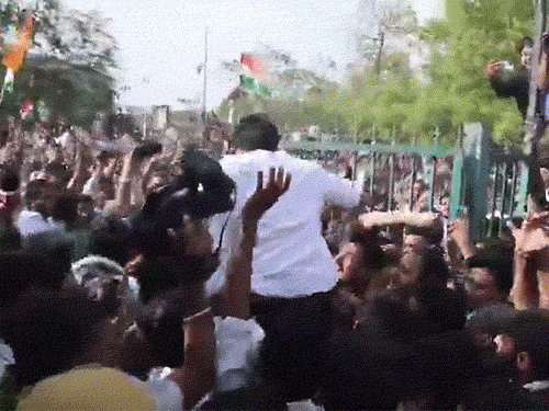 Nagpur Protest | Dharmendra Pradhan Resignation Demand; Abhijeet Deepke Nagpur Protest | Dharmendra Pradhan Resignation Demand; Abhijeet Deepke